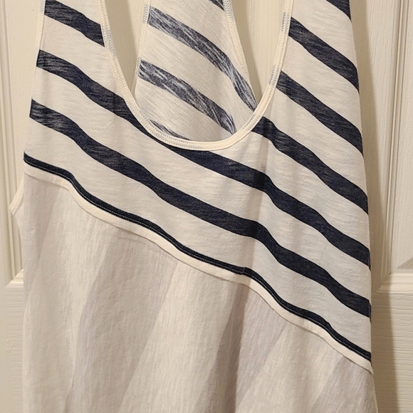 KEEP ROLLING RACERBACK TANK IN BRUSHED SAIL COMBO - Picture 4 of 12